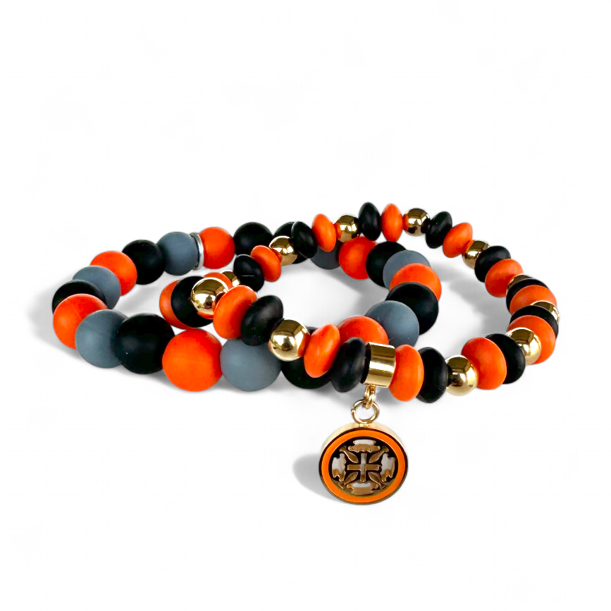 Catherine - Orange, Black, Gray with Black RC Logo